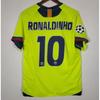 Vintage Trikot Fußballtrikot Trainings trikot Klassischer Sternendruck Verein AC Barcelona C Romesi Trikot