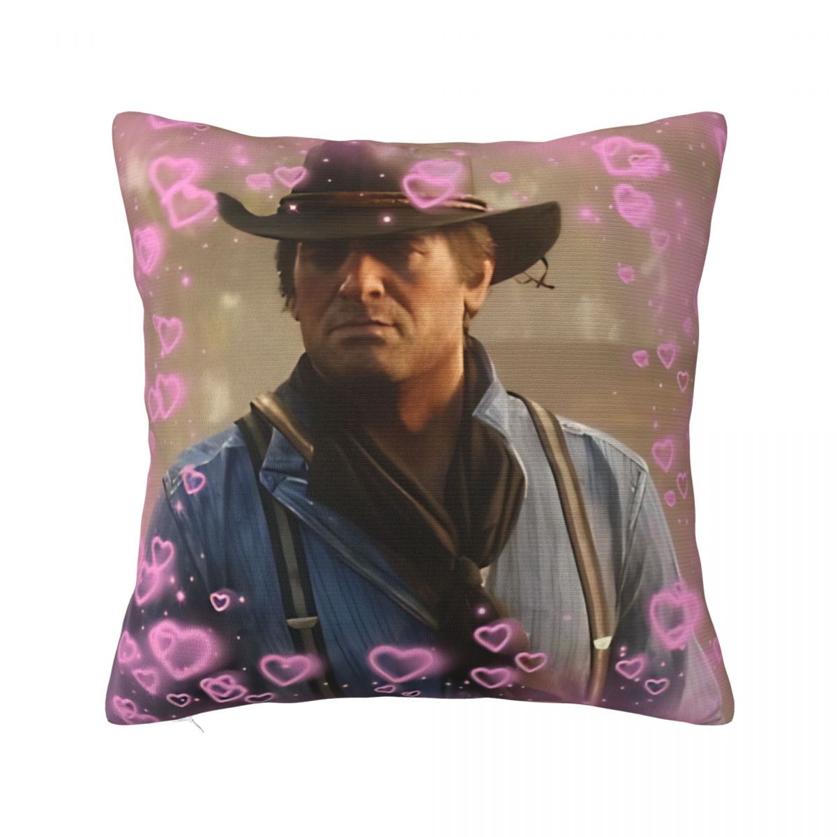 

Pillow Cover Arthur Morgan West Cowboy Action King Game Character Cushion Cover Red Dead Redemption Pillow Case For Pillowcases 12x12Inch