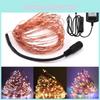 Warm White And Colorful Led Copper Wire Lights 10m 20m 30m 50m For Holiday Events