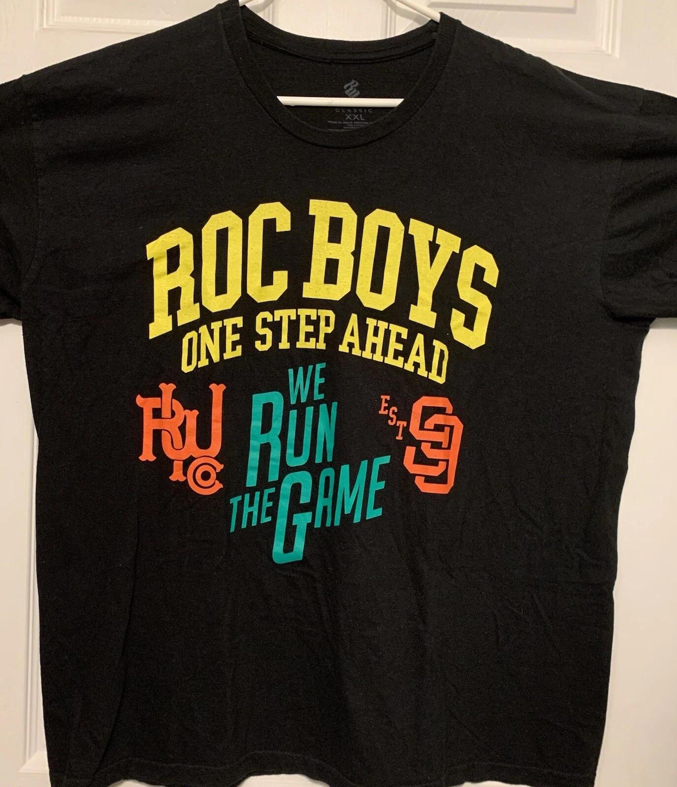 Футболка Rocawear Мужская 2XL Roc Boys На шаг впереди Мы управляем игрой Уличная одежда 4XL