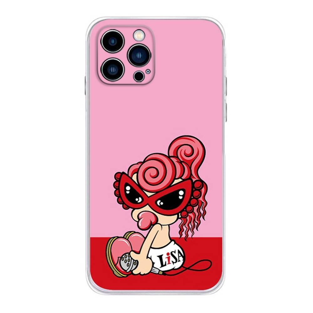 H-Hysteric M-Mini Phone Case For iPhone 17 16,15,14,13,12,11 Plus,Pro,Max,XR,Plus,E,Mini Transparent Soft Cover