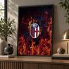 Bologna FC Diamond Painting Kit 5D Full Drill DIY Diamond Mosaic Wall Art Home Decor