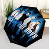 1pc Backstreet Boys Automatic Folding Umbrella, Portable Collapsible Design, Casual Outdoor Accessory L1127135