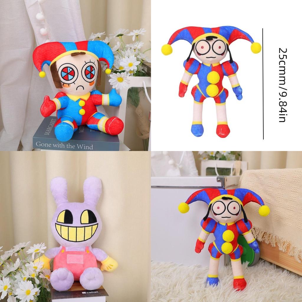 The Amazing Digital Circus Plush Toy Unique And Adorable Clown Design 25cm Height