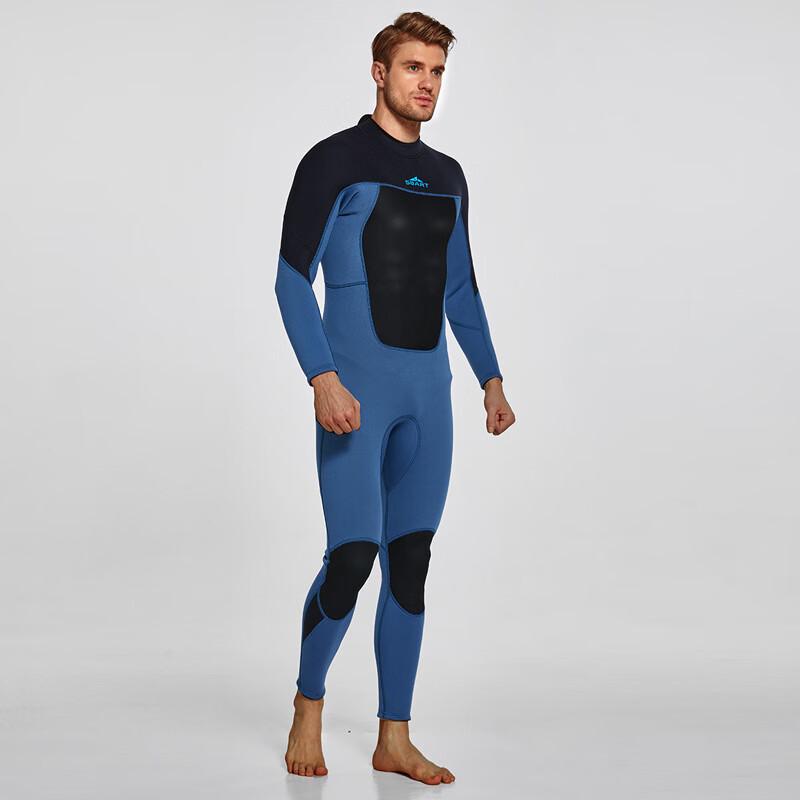 SBART Men's 3MM Long Sleeve Full Wetsuit