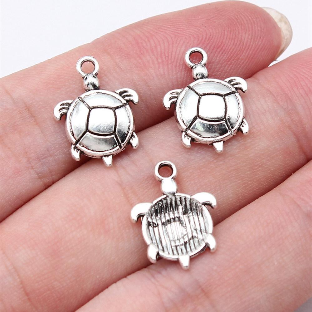 Charms Turtle Sea Turtle Pendants Minimalist Jewelry Components QC133