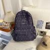 Schoolbag high value Korean cute female high school college student schoolbag large capacity ins leisure travel lightweight backpack