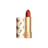 Gucci lipstick Golden Tube Small Floral Lipstick, Colorful Silk Lip Balm, Creamy Moisturizing, Colored #500 Pigeon Blood Red No Gift Box Gift Bag
