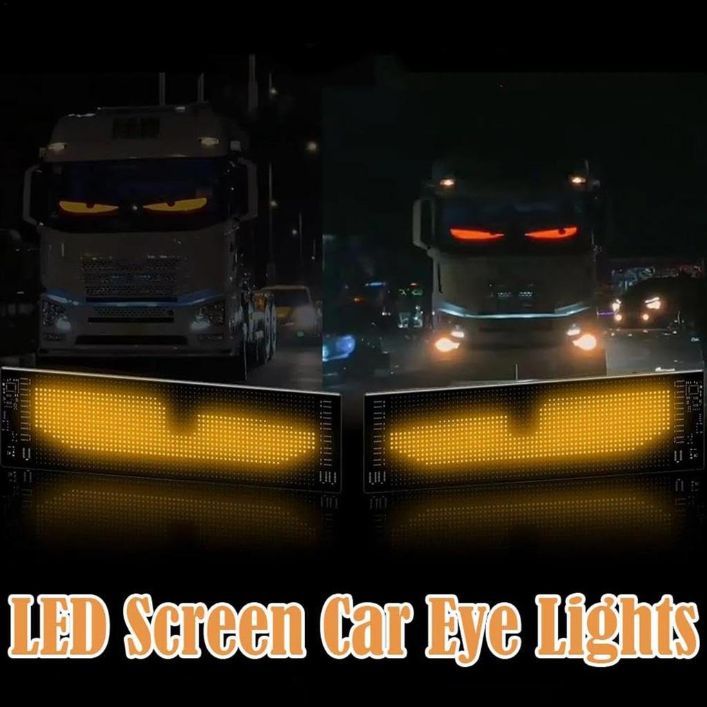 Devil Eye Light for Car LED Matrix LED Car Sign Large Programmable Flexible LED