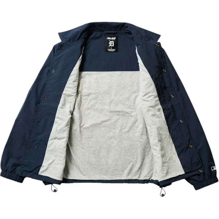 Palace x Detroit Tigers Coach Jacket Navy Unisex Outerwear Blue P31JK106