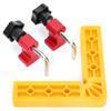 Right Angle Positioning Clip 90 Degrees  Fixing Ruler L Shape Woodworking Splicing Clamping Squares
