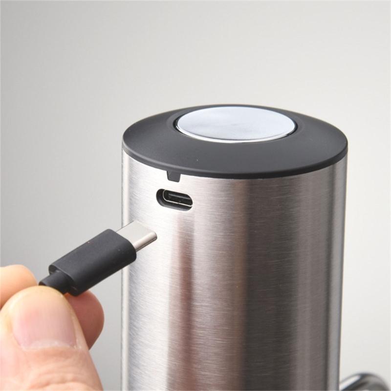 Stainless Steel Wine Dispenser for Convenient and Precise Pouring Rechargeable Wine Aerator Automatic Wine Pourer