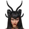 Handmade Sheep Horn Headbands Girl Cosplay Realistic Sheep Horn Fursuit Masquerades Halloween Cosplay Party
