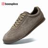 BAASPLOA Damen Flache Sportschuhe, Freizeitschuhe, Wanderschuhe, Studentenschuhe, Tennisschuhe, Atmungsaktiv, Geeignet für Personen mit schmalen Füßen