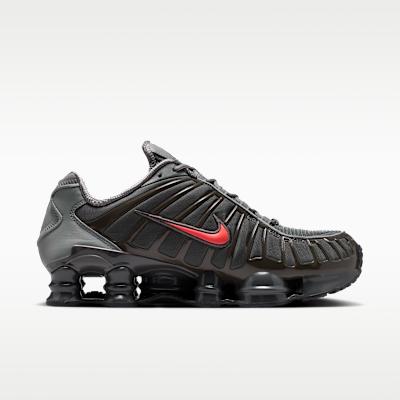 Men's Sneakers Nike Shox TL SE Smoke Grey Bright Crimson Smoke Grey/Medium Ash/Anthracite/Bright Crimson