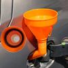 Betankungstrichter mit Filter Motorrad-Tankstelle Benzinmotoröltrichter Moto Car Langmundstrichter Autoreparatur-Füllwerkzeuge