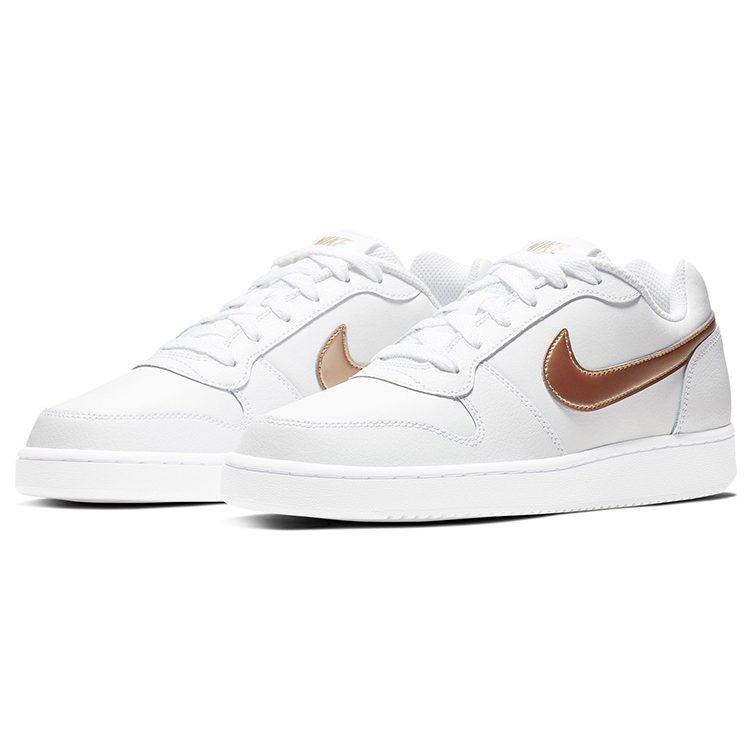 Nike Ebernon Low White/Gold Women's BV1156-100