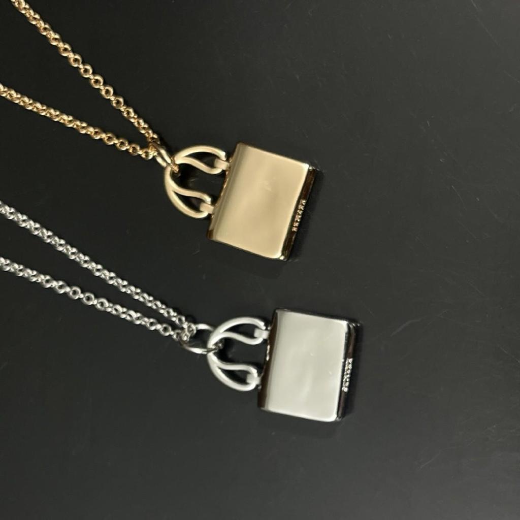 Hochwertige 18 Karat Roségold H-Buchstabe Voll Diamant Halskette - Kelly Stil Schlüsselbein Kette