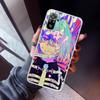 Japanese Style Anime Phone Case For Xiaomi Redmi Note 10 11 12 13 14 15 Pro Plus 11S 12S 14S 11T 11E 10S Soft TPU Back Cover Red