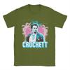 Miami Vice Crockett And Palm Tree Scenery Tshirt Summer Harajuku Tshirts Man Cotton O Neck Oversized Tees Short Sleeve Tops