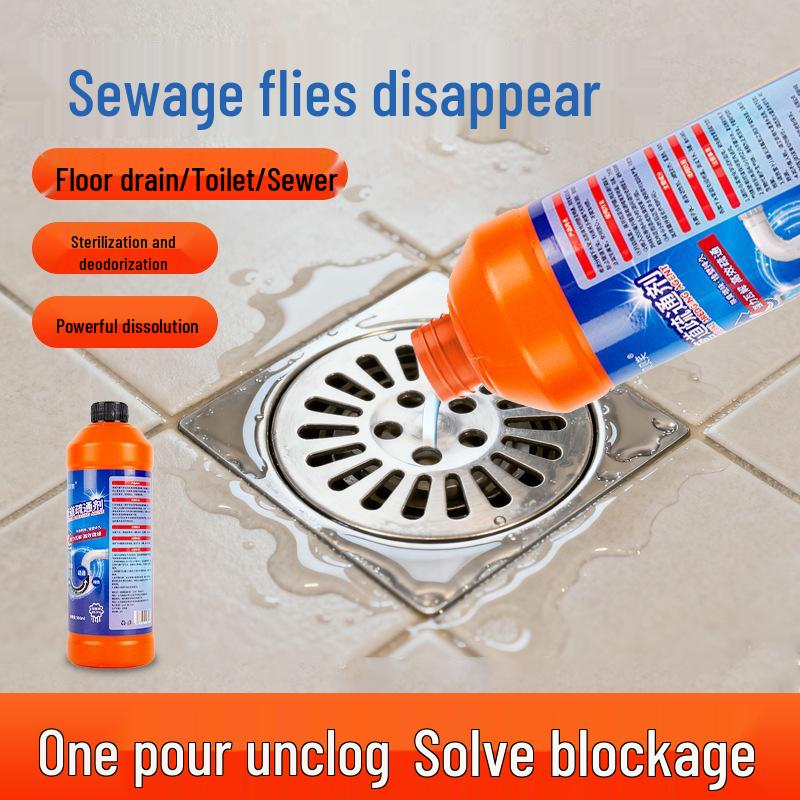 Home Pipe Unclogger & Deodorizer for Toilets & Drains