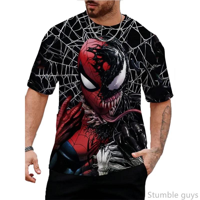 Kids Summer Venom Man Women Tshirt T-shirt Boys Clothes Girls Cartoon Short Sleeve