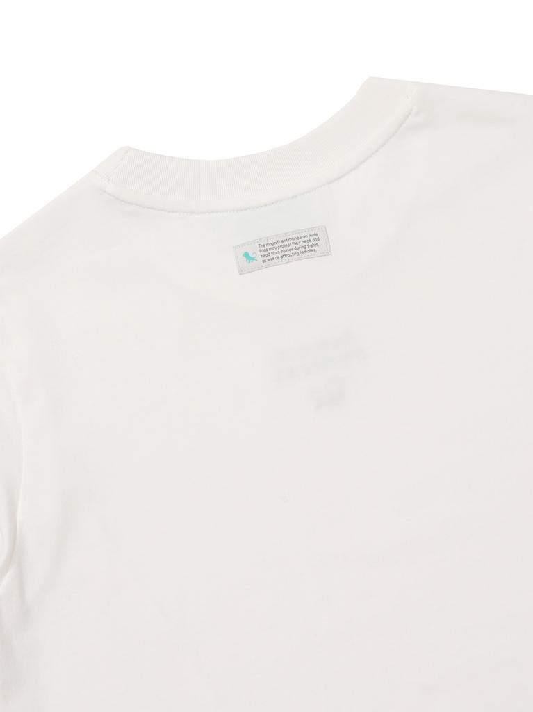 BBC EARTH W Crop Long T-Shirt_White