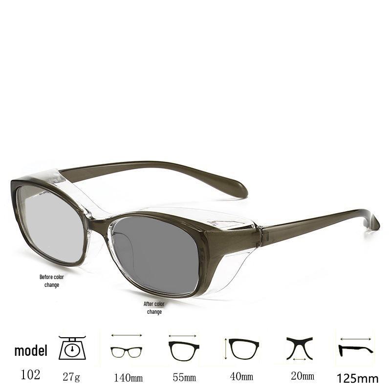 New Anti-Pollen Silicone Ring Polarized Photochromic UV Protection Anti-Fog Sunglasses