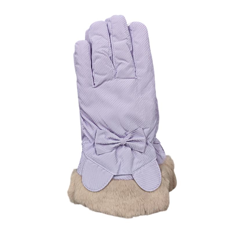 

Touch Screen Winter Gloves Wind Waterproof Cold Resistance Cycling Gloves Thermal Fleece Warm Skiing Mittens Winter фиолетовый