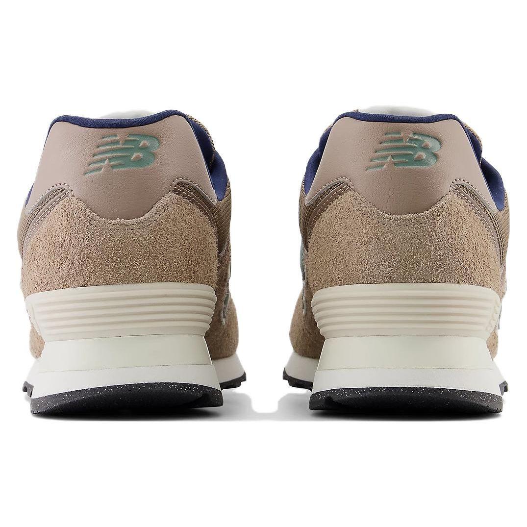 New Balance 574 коричневые королевские синие унисекс кроссовки U574SBB 38.5 — фото 4