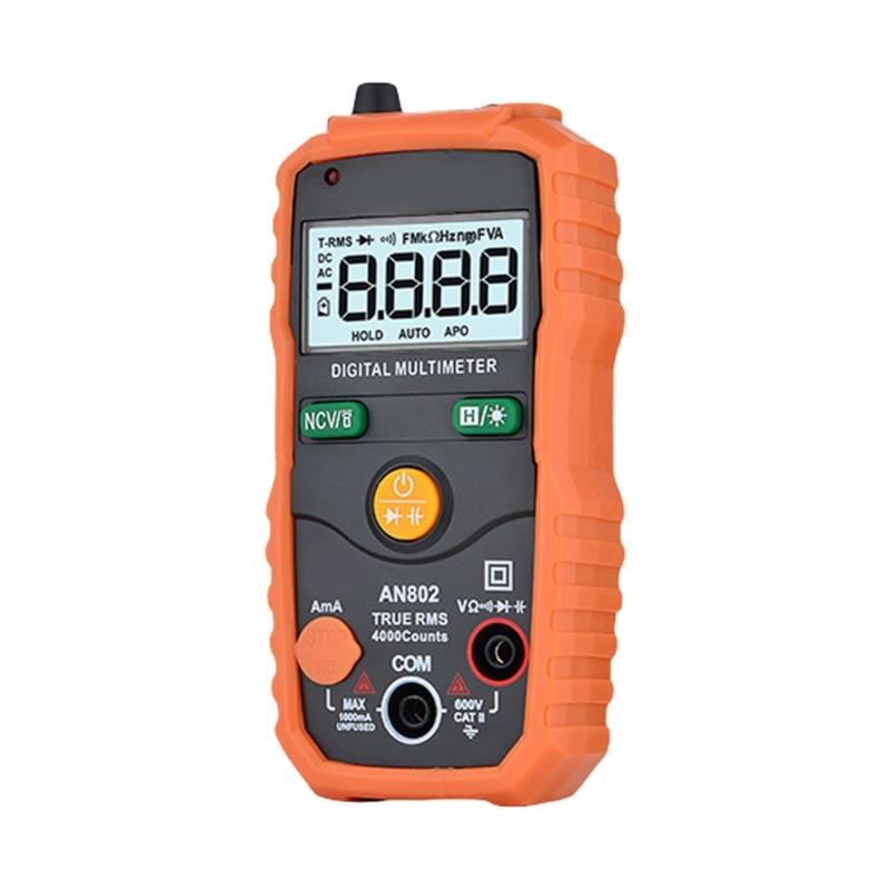 Multifunction Digital Multimete True RMS Handheld High Precisions Tester NCV Votage Current Resistance