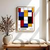 Plakat bauhaus mondrian