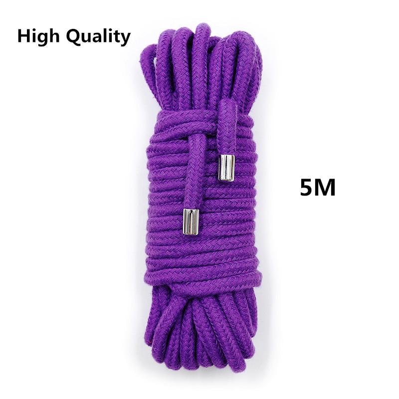5/10/20M Hemp Shibari Rope BDSM Bondage Rope for Adult Tying Sex Games Slave Body Restraint Rope To Tied Binding SM Sex Toys