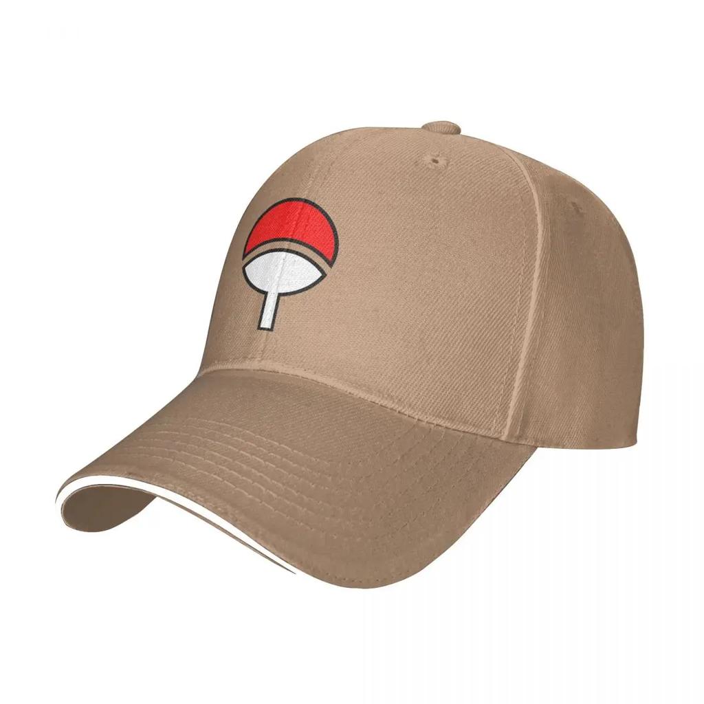 Lambang Uchiha Baseball Caps Vintage Japanese Unisexga Ninja Sandwich Hat Unisex Women Polyester Dad Hat Sport