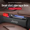 For Wrangler JK Grand Cherokee Renegade Compass Gladiator Patriot Commander Car Seat Gap Multifunction Crevice Storage Case