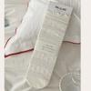 Women's Summer Thin Cotton Breathable Ballet Lace Mid Tube Pile Socks