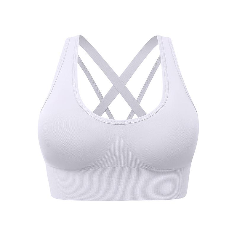 Women Shockproof Beautiful Back Sports Bra With Removable Pads For Running Fitness Yoga