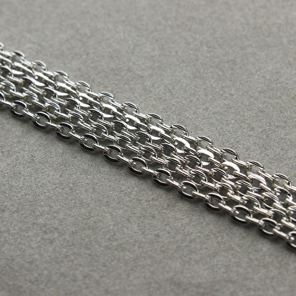 10m/lot Chains Bulk Chains Necklace Chains Link Chains For Jewelry Making DIY Supplies Bulk Jewelry Findings Handmade Supplies
