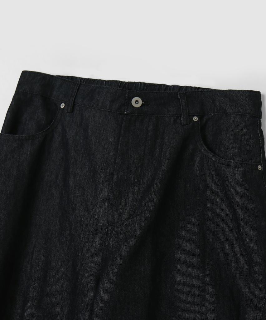 MOOD INSIDE Semi-Curved Washed Wide Pants_Indigo