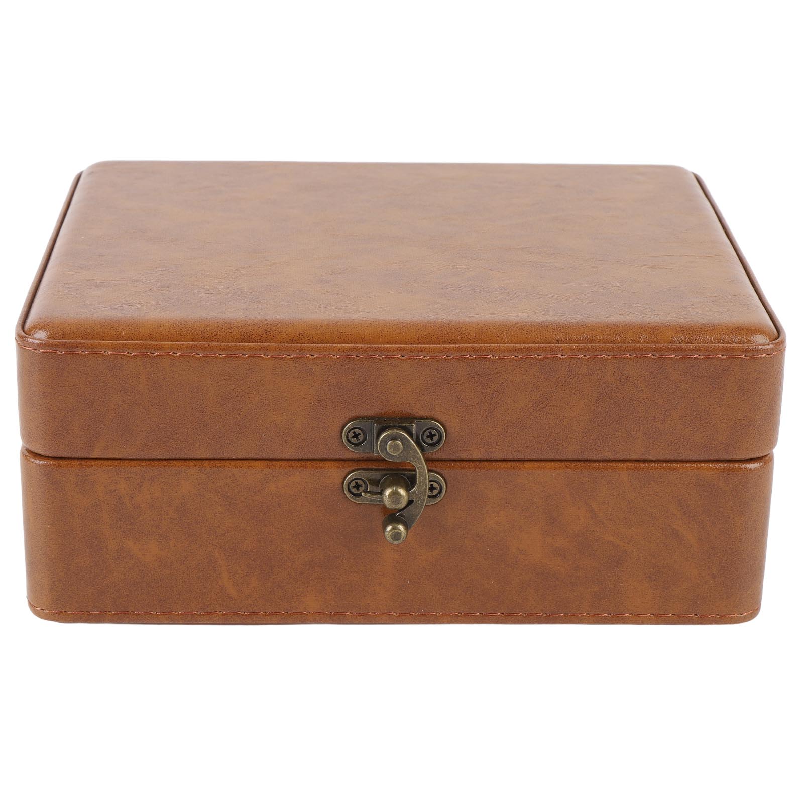 

Портативный CD-плеер Bluetooth с динамиками, ретро-чемодан, CD-плеер с дистанционным управлением коричневый