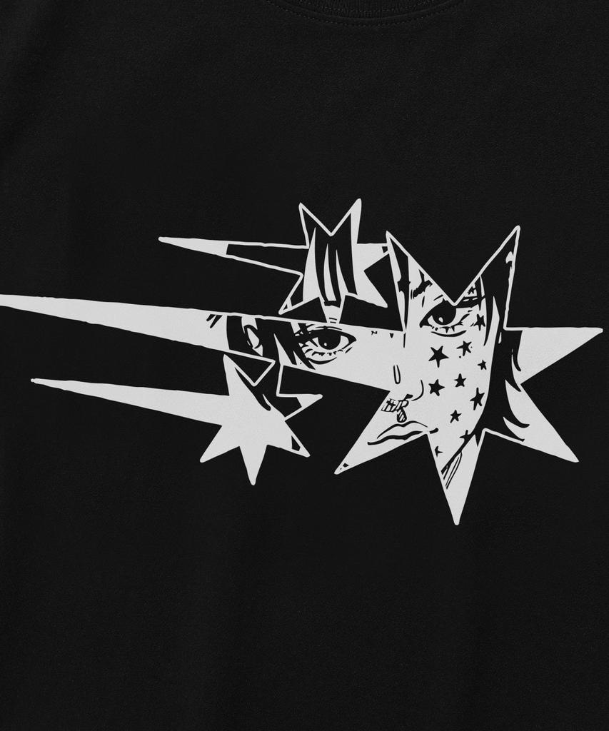 NICEGHOSTCLUB Anime Star Tee_Black(Ng2Emft580A)