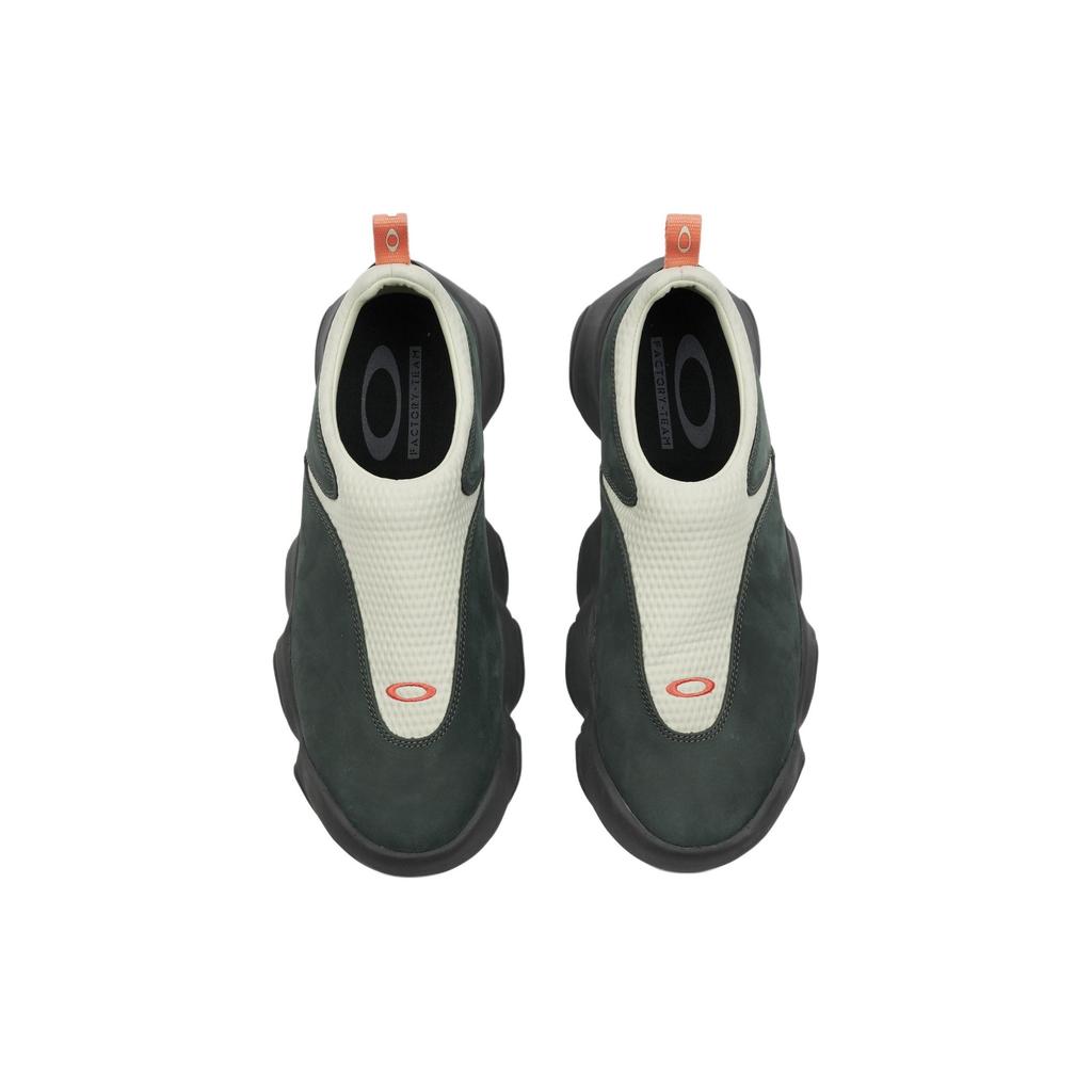 Oakley x Brain Dead Factory Team Comfortable Slip Resistant Low top Outdoor Shoes Unisex Beige Green BDF23S00003567GR02