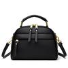Retro Style PU Leather Shoulder Bag for Women  Monochromatic Crossbody Bag   Luxurious Design  New Fashion Standard