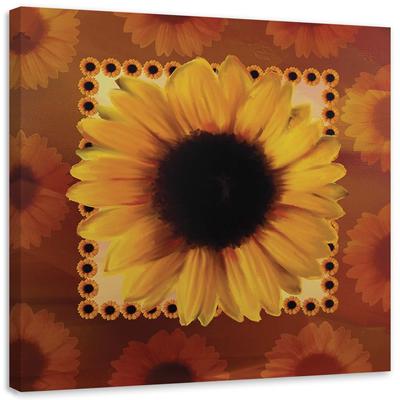 Canvas Print Sunflower Nature