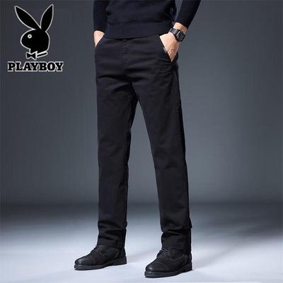 Men's Loose Straight-Leg Casual Business Pants