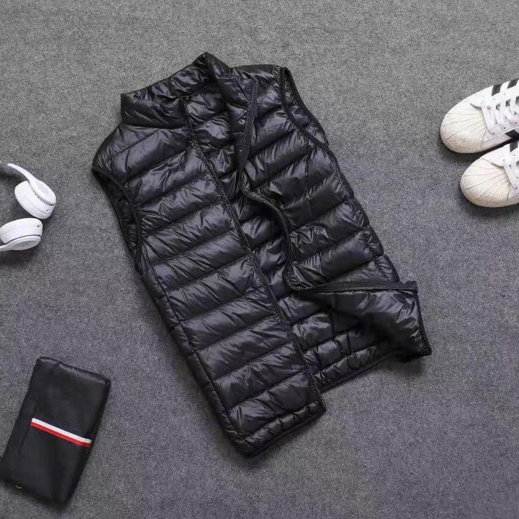 Spring, Autumn and Winter Thin Men's Vest Slim Fit Inside and Outside Wearing A Vest Cotton Coat and Horse Clip Fashionable Daily Jacket