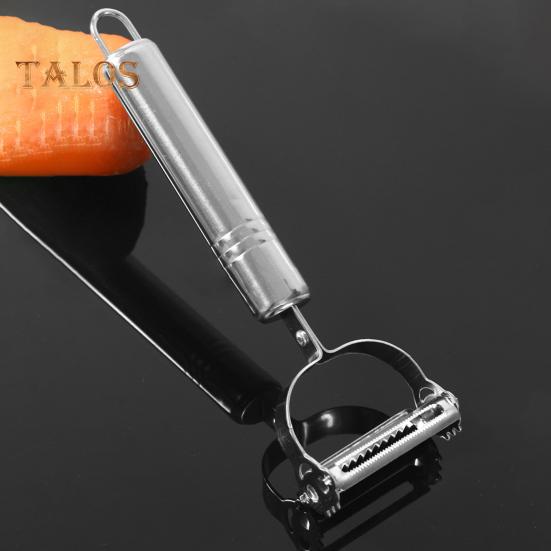 Stainless Steel Double-Sided Blade Peeler Multifunctional Vegetable Julienne Peeler for Potato Carrot Fruit Easy To Use And Clean Kitchen Essential
