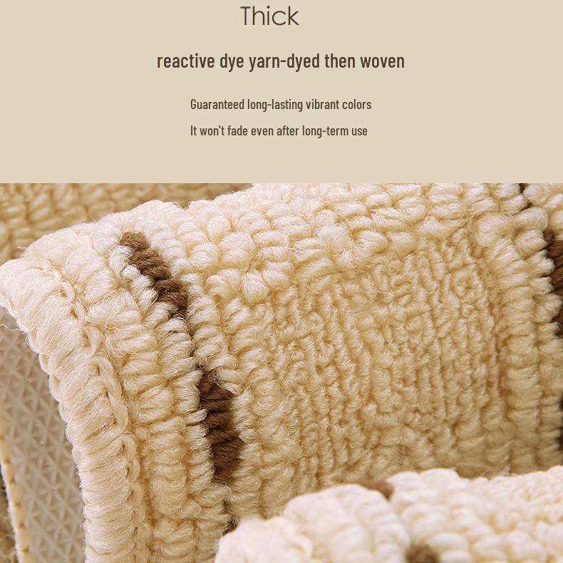 2025 Cream Luxury Entrance Mat for Bedroom, Sofa, or Coffee Table