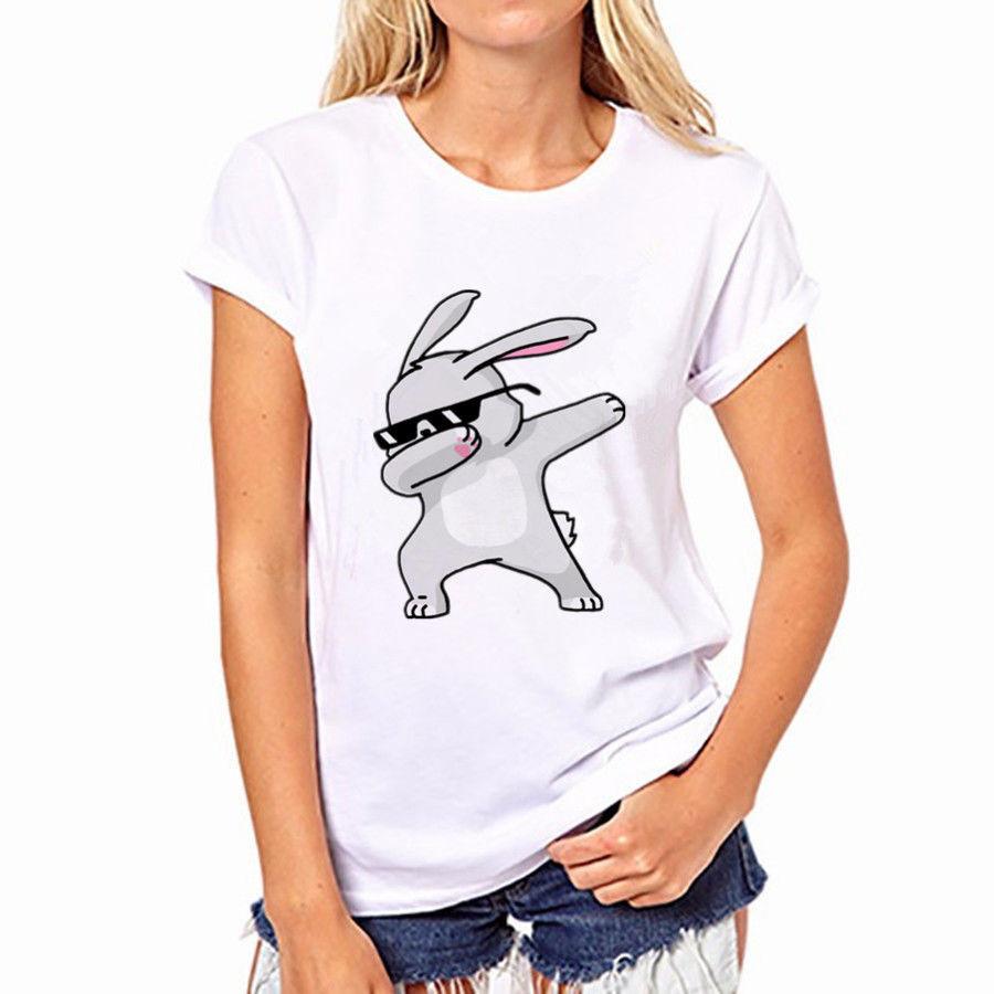Divertida Dab Camiseta Baile Unicornio Perro Gato Oso Dabbing Tshirt Tee