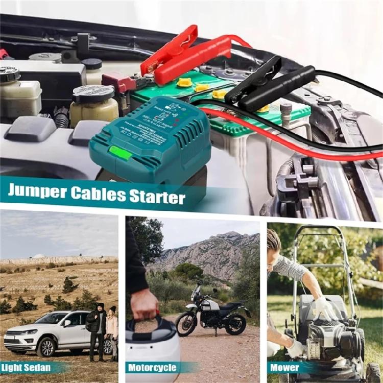 Reliable Automotive Boosters Cable Adapter with Temperature Resistant Efficient Car Jump Starter Adapter for Devices 